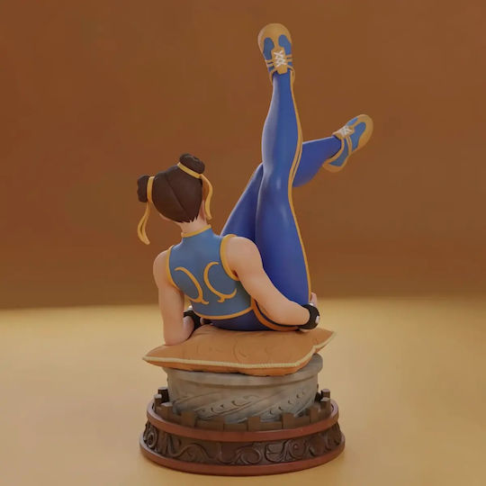 Фигура Fortnite Chun Li Скулптура 3D Отпечатана 7 6 См 1:24