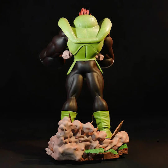 Figurină Android 16 Hell Flash V2 Modele De Imprimare 3d Imprimată 7 6 Cm 1:24