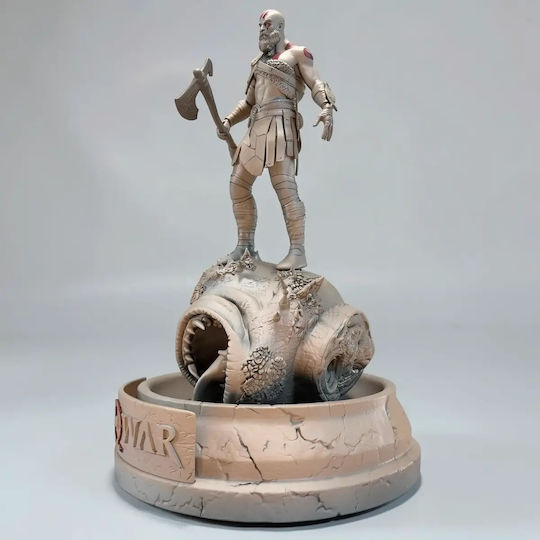 Kratos Standing Figure From God War 3D Printed 15 2 Cm 1:12
