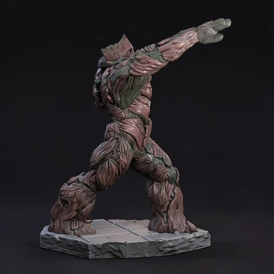 Swole Groot Guardian Galaxy 3D Printed Figurine 3D Printed 43 Cm 1:4
