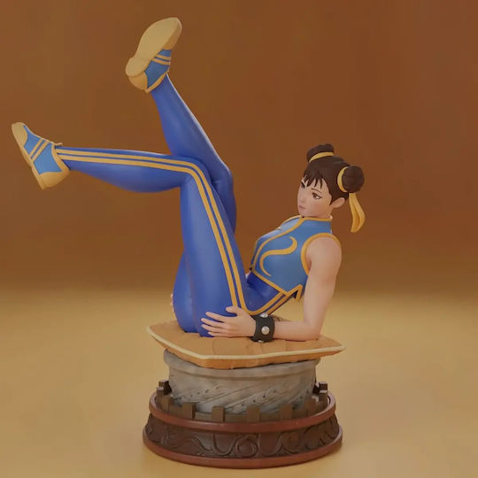 Φιγούρα Fortnite Chun Li Sculpture 3d Εκτυπωμένη-43 Cm 1:4