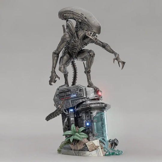 iLovePrints Sammelbare Figuren Alien Xenomorph 457mm 3D Druck 11,4 cm 1:16