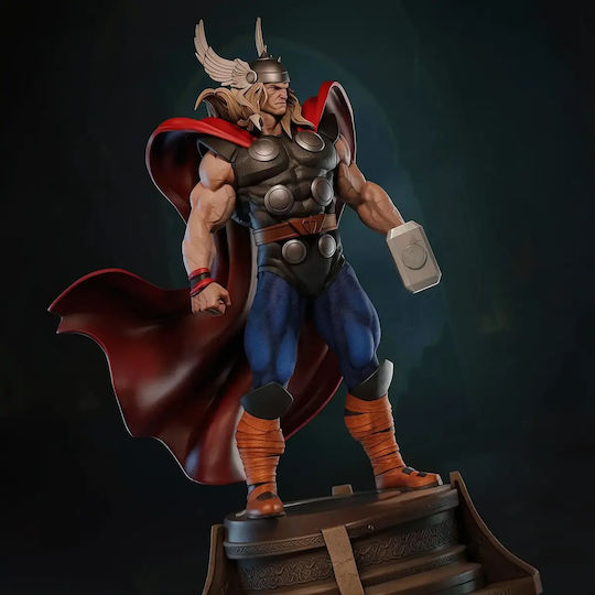 Φιγούρα Thor Comics Musemum Pose 3d Εκτυπωμένη-7 6 Cm 1:24
