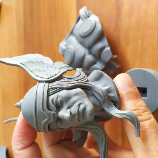 iLovePrints Sammelbare Figuren Thor Classic Bust Files 3d Ausgedruckt 11,4 Cm 1:16