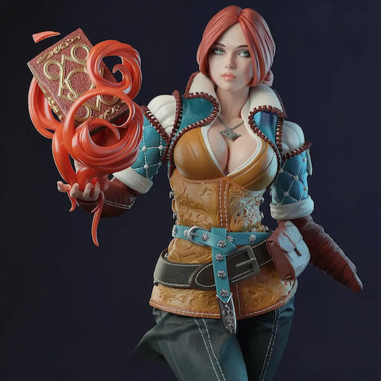 Triss Merigold Stehende Figur Aus Witcher 3d Gedruckt 20 Cm 1:8