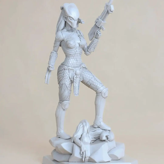 Predator Figur Machiko Noguchi Fanart 3D Gedruckt 7,6 Cm 1:24