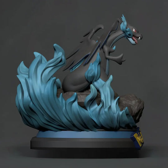 Figurină Mega Charizard Pokemon Pregătită Pentru Imprimare 3D 20 Cm 1:8