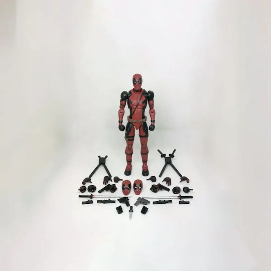 Φιγούρα Deadpool Action Figurine 3d 3d Εκτυπωμένη-7 6 Cm 1:24