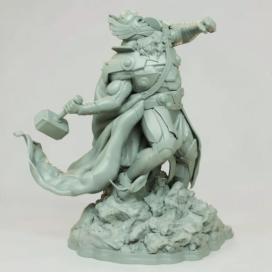 Figurină King Thor Model 3D Poziție De Acțiune 3D Tipărită 30 Cm 1:6