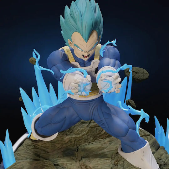 Фигура Вегета Син От Dragon Ball 3D Отпечатана 11 4 См 1:16