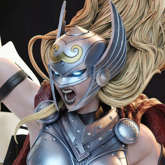 Thunder Lady Thor Gegen Lady Loki 3D Ausgedruckte Figur 43 Cm 1:4
