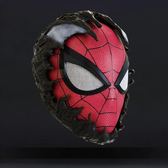 Φιγούρα Cosplay Venom Spiderman Mask Wearable 3d Εκτυπωμένη-30 Cm 1:6