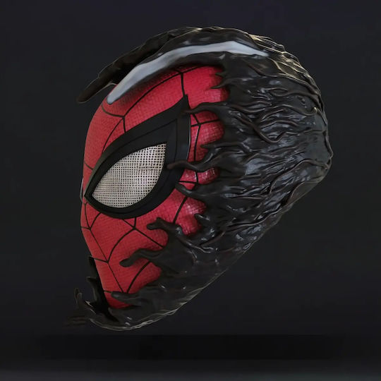 Φιγούρα Cosplay Venom Spiderman Mask Wearable 3d Εκτυπωμένη-30 Cm 1:6