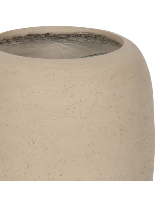 InTheBox Mgo Planter Beige 32.5x32.5x37cm.