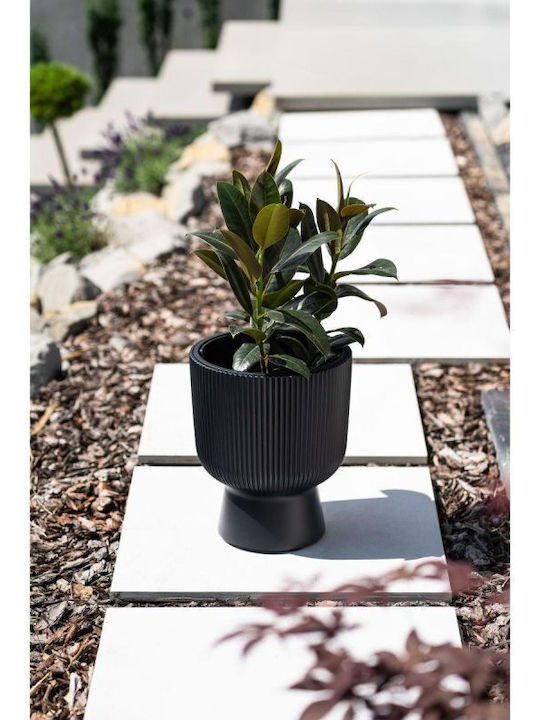 Prosperplast Саксия Пластмаса Бял 24x30εκ.
