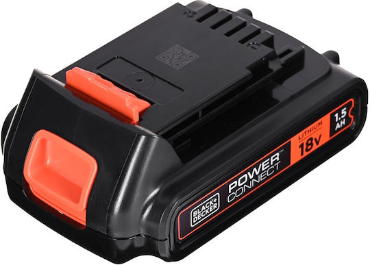 Black & Decker Werkzeugbatterie Lithium 18V mit Kapazität 2Ah