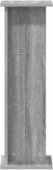 vidaXL Pflanzentürme Holz Grau 25x25,5x80,5cm 2 Stück