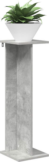vidaXL Pflanzentürme Holz Grau 25x25,5x80,5cm 2 Stück