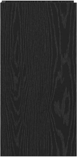 vidaXL Turn De Plante Din Lemn Negru 30x30x60 cm
