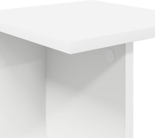 vidaXL Дървени Цветарници Бели 25x25.5x40.5см 2 Броя