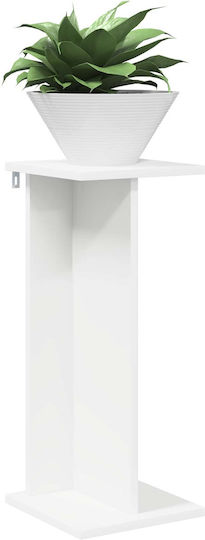 vidaXL Дървени Цветарници Бели 25x25.5x60.5см 2 Броя