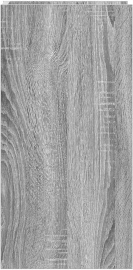 vidaXL Pflanzentürme Holz Graue 30x30x60cm 2 Stück