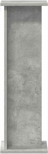 vidaXL Turn De Plante Din Lemn Gri 25x25.5x80.5 cm