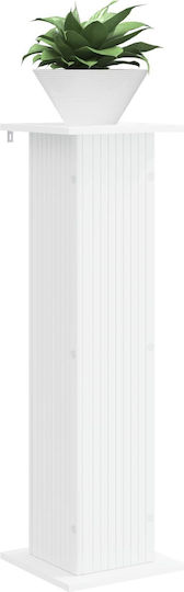vidaXL Turnuri de Plante din Lemn Albe 30.5x30x100.5 cm 2 Bucăți