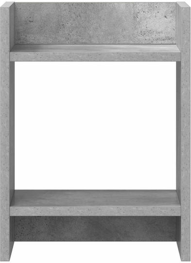 vidaXL Дървени Цветарници Сиви 30x30x40см 2бр