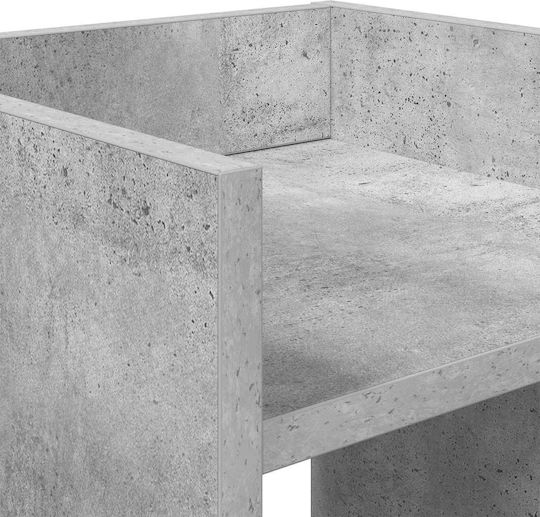 vidaXL Дървени Цветарници Сиви 30x30x40см 2бр