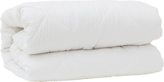 vidaXL Σετ Κουβέρτα King Size 260x220εκ. Λευκό 3378102