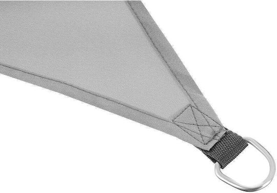 Saska Garden Triunghi Plasă / Material de Umbrire Gri 3x4m
