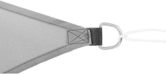Saska Garden Triangle Shade Sail Gray 3x3x2m