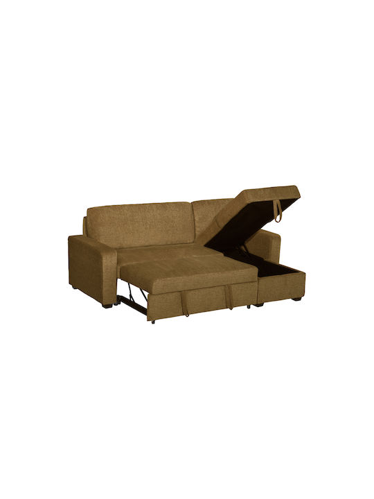 Tresor Corner Sofa Bed with Reversible Angle Dijon 223x145x91cm