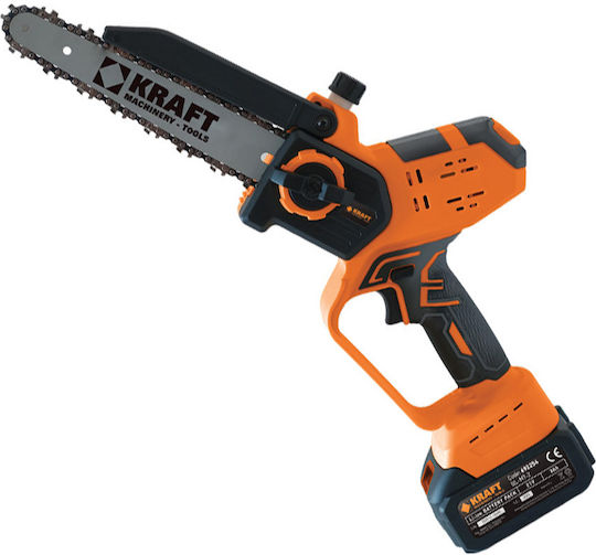 Kraft Pruning Chainsaw Battery Brushless 21V 2kg with 20cm Blade