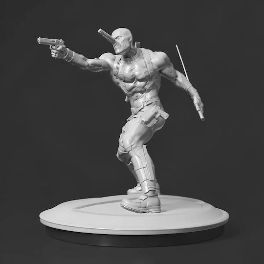 Deadpool Figur V2 Aus Marvel 3D Gedruckt 20 Cm 1:8