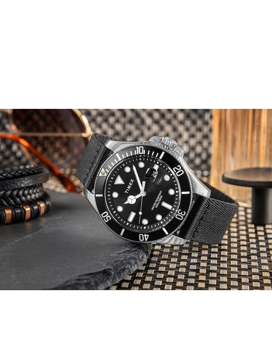 Timex Harborside Coast Ρολόι Μπαταρίας με Καουτσούκ Λουράκι Timex Harborside Coast Ρολόι Μπαταρίας με Καουτσούκ Λουράκι