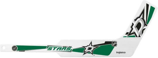 Inglasco Мини Nhl 531an000037 Пластмасов Вратарски Стик New York Islanders Бял Многоцветен