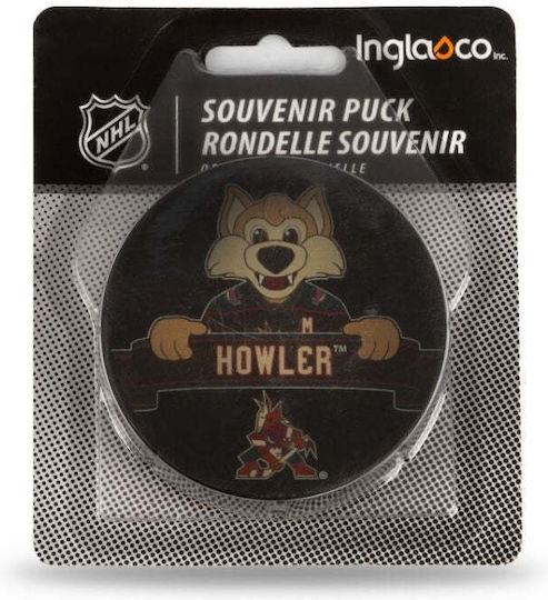 Inglasco Nhl Маскот Шайба За Хокей 510an001901 Chicago Blackhawks Черна