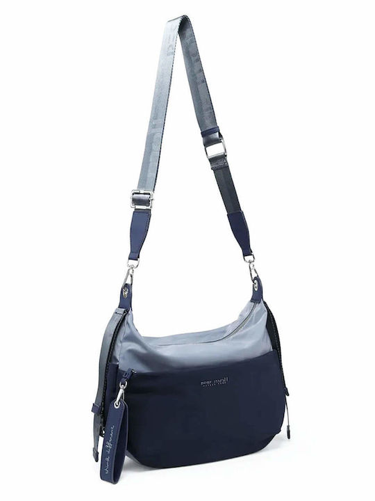 Damentasche Schulter Blau