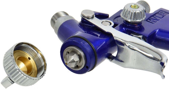 Geko G01185 Πιστόλι Βαφής Αέρος HVLP Άνω Δοχείου 0.8mm