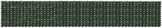 Vidaxl Folding Balcony Screen Leaves Dark Green
