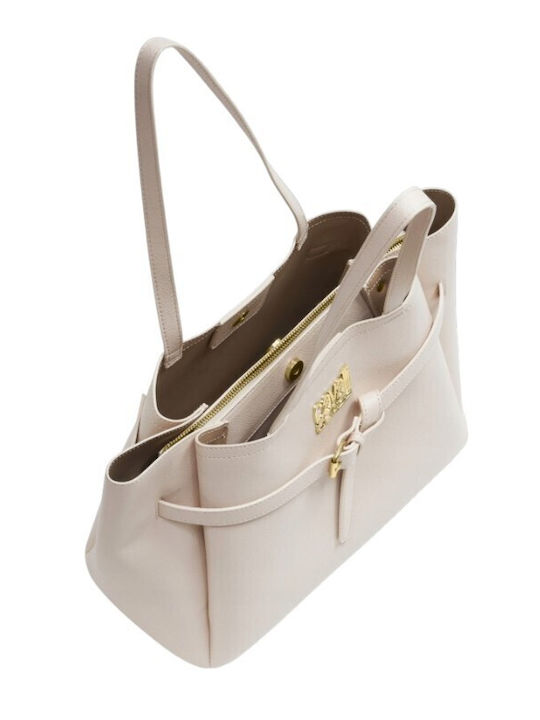 Women's Shoulder Shopper Bag Beige