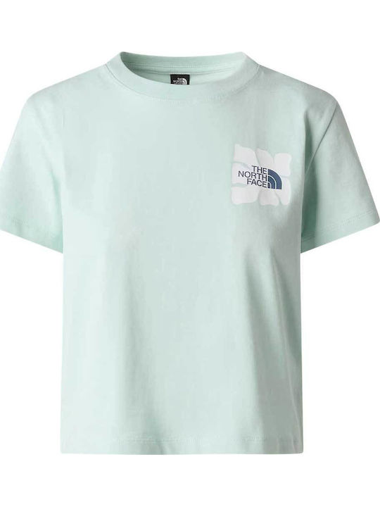 Women's Hiking T-shirt Turquoise