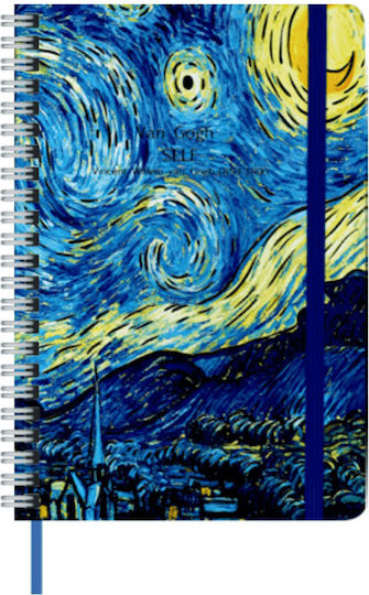 Salko Paper Spiral Notebook A5 80 Sheets (Miscellaneous Designs)