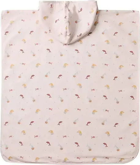 Monnëka Beach Poncho UV Protection 1-3 Years Mermaid Cats