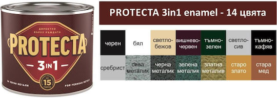 Protecta Culoare Anticoroziv 3in1 0.5lt Old Copper Strălucitor