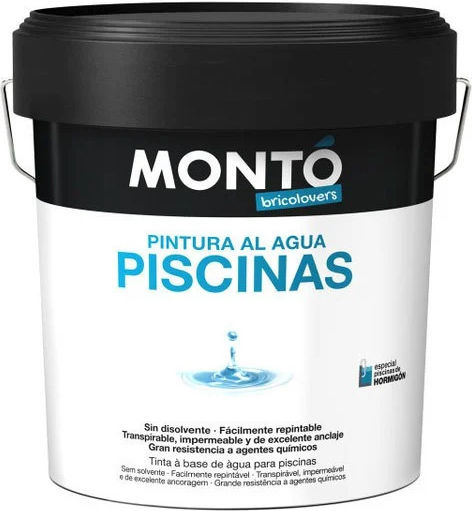 Monto Χρώμα Πισίνας Μπλε 4lt 1708258