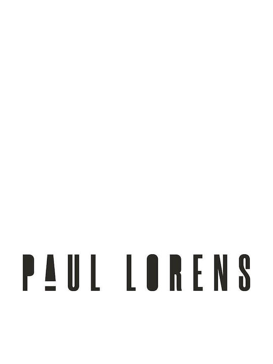 Paul Lorens Womens Watch 45mm Battery With Black Metal Bracelet