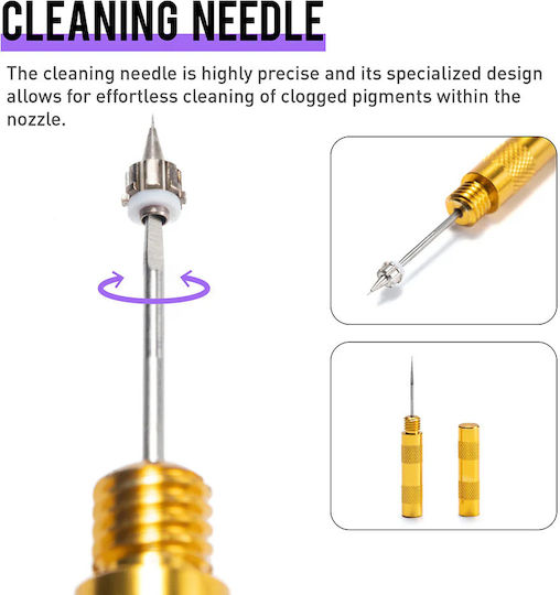Gaahleri Airbrush Cleaning Kit Airbrush Base Cleaning Set